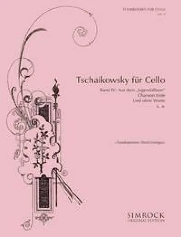 David Geringas Tchaikovsky for Cello Band 4 Cello mit Begleitung