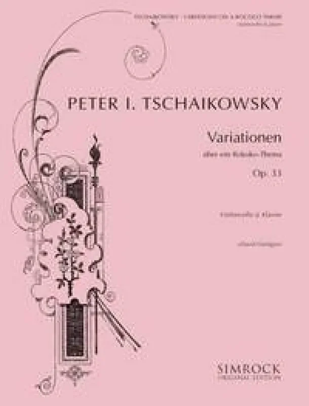 David Geringas Variations On A Rococo Theme Op.33 Orchester mit Solo