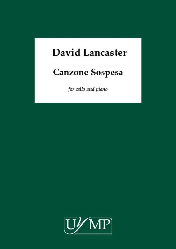 David Lancaster Canzone Sospesa Cello mit Begleitung