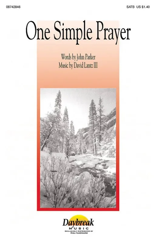 David Lantz III One Simple Prayer Frauenchor mit Begleitung