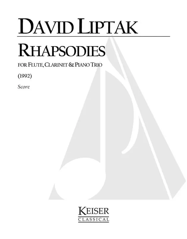David Liptak Rhapsodies Kammerensemble
