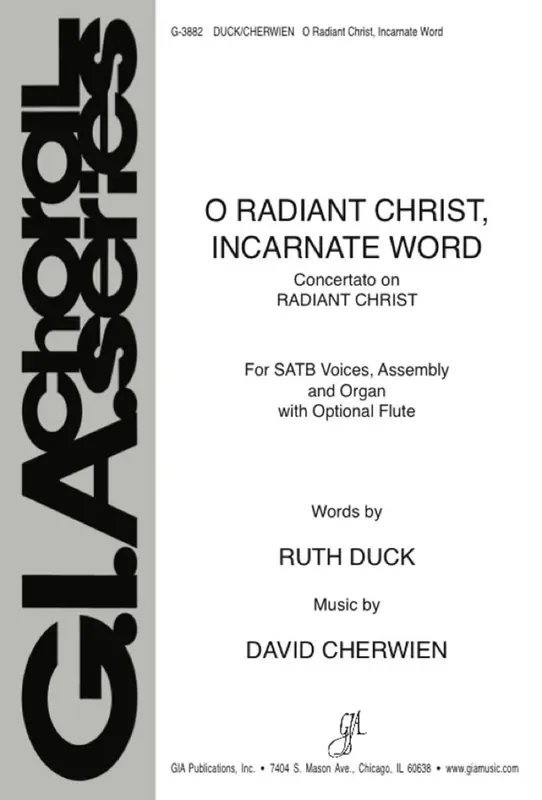 David M. Cherwien O Radiant Christ, Incarnate Word-Instrumental Part Gemischter Chor mit Begleitung