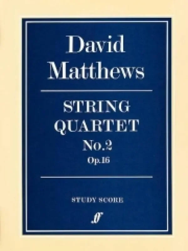 David Matthews String Quartet No.2 Streichquartett