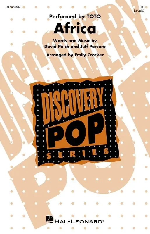 David Paich Africa (Arr. Emily Crocker) Männerchor mit Begleitung