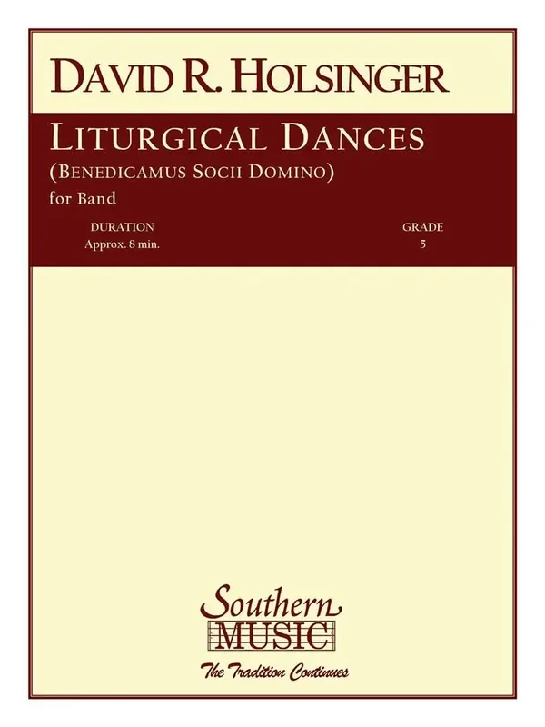 David R. Holsinger Liturgical Dances Blasorchester