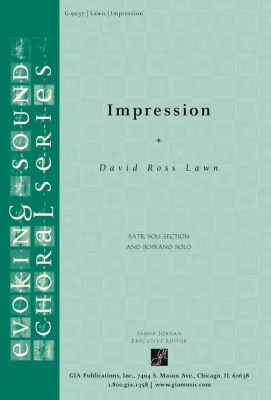 David Ross Lawn Impression Gemischter Chor mit Begleitung