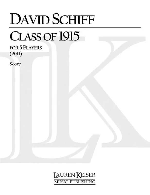 David Schiff Class of 1915 Kammerensemble