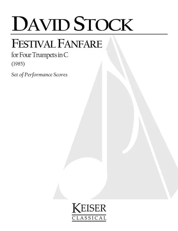 David Stock Festive Fanfare Trompete Ensemble