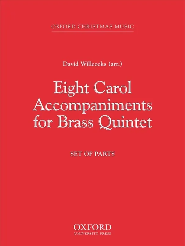 David Willcocks Eight Carol Accompaniments for Brass a 5 Orchester