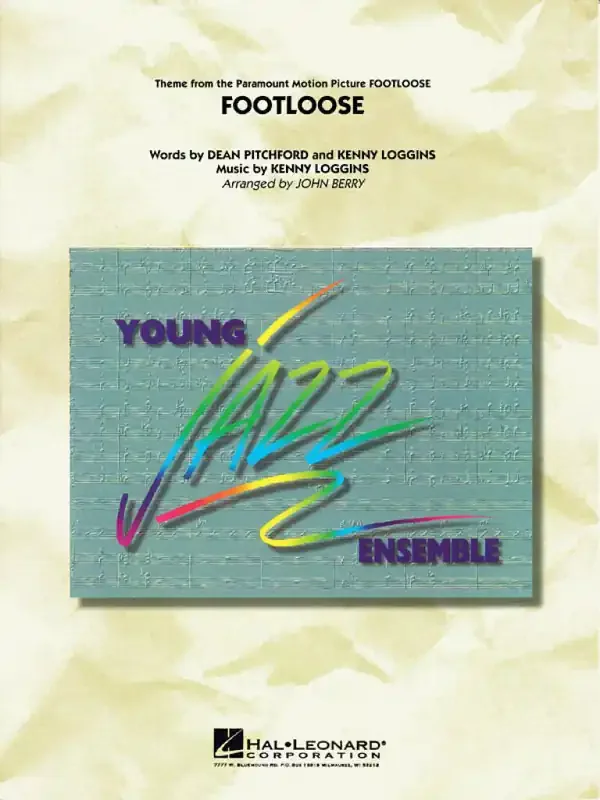 Dean Pitchford Footloose (Arr. John Berry) Jazz Ensemble