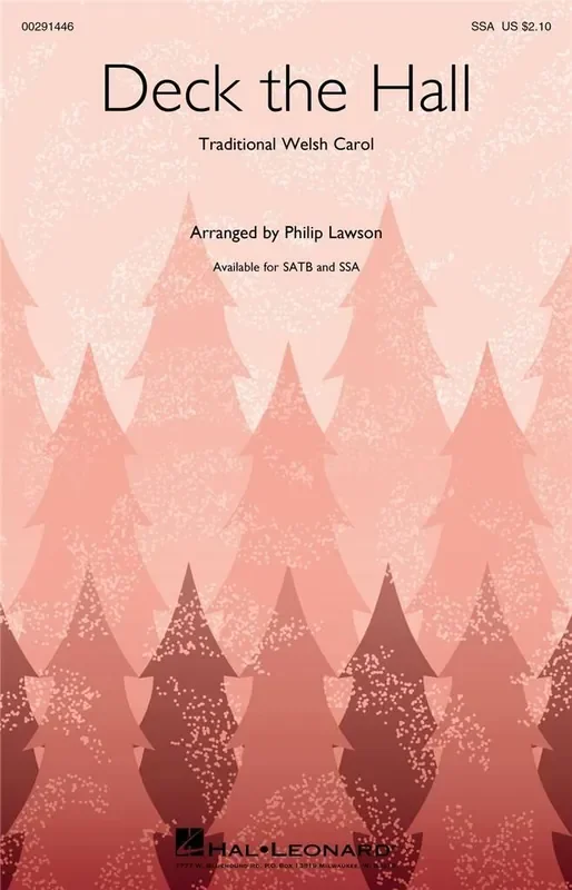 Deck the hall (Arr. Philip Lawson) Frauenchor mit Klavier/Orgel