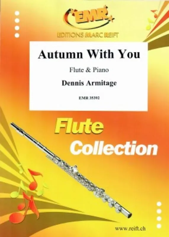Dennis Armitage Autumn With You Flöte mit Begleitung
