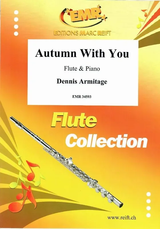 Dennis Armitage Autumn With You Flöte mit Begleitung