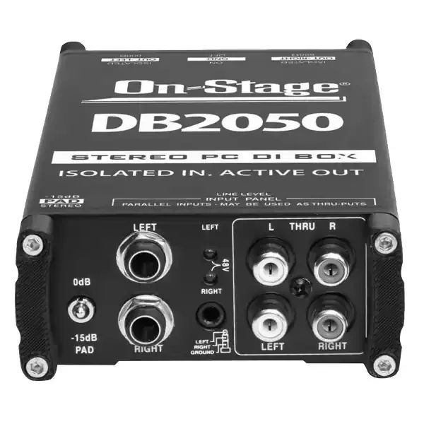 DI-Box OSA DB2050 (2-fach) Stereo aktiv