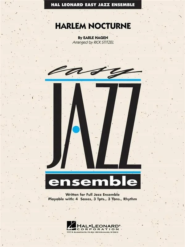 Dick Rogers Harlem Nocturne (Arr. Rick Stitzel) Jazz Ensemble