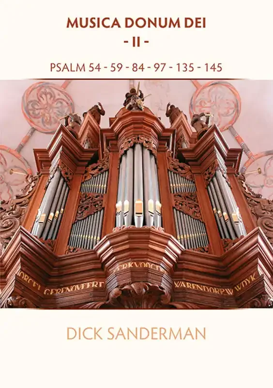 Dick Sanderman Musica Donum Dei Deel 2 Orgel