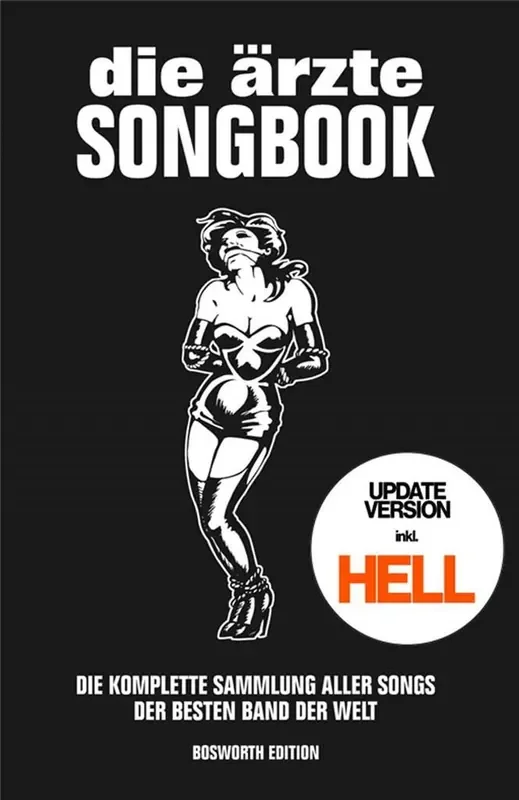 die ärzte Songbook für Gitarre Melodie, Text, Akkorde