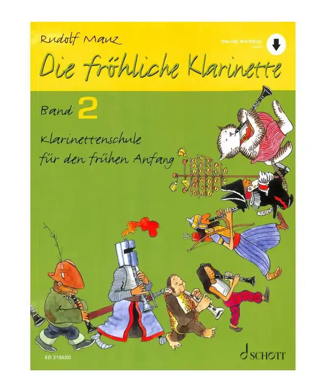 Die fröhliche Klarinette 2 – Schule