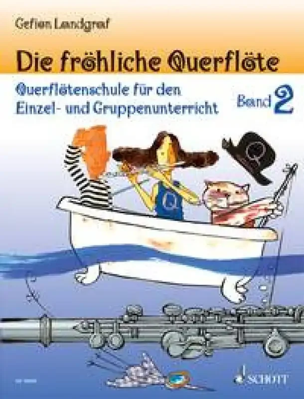 Die fröhliche Querflöte Band 2 und Spielbuch 2