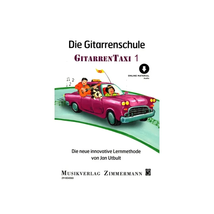 Die Gitarrenschule – Gitarrentaxi Band 1 (+Online Audio)
