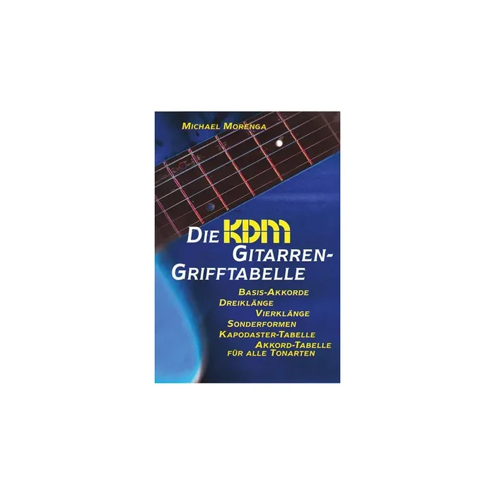 Die KDM Gitarrengrifftabelle