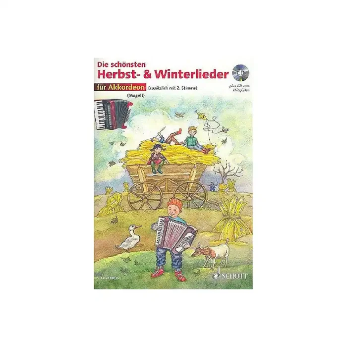 Die schönsten Herbst- und Winterlieder (+CD)
