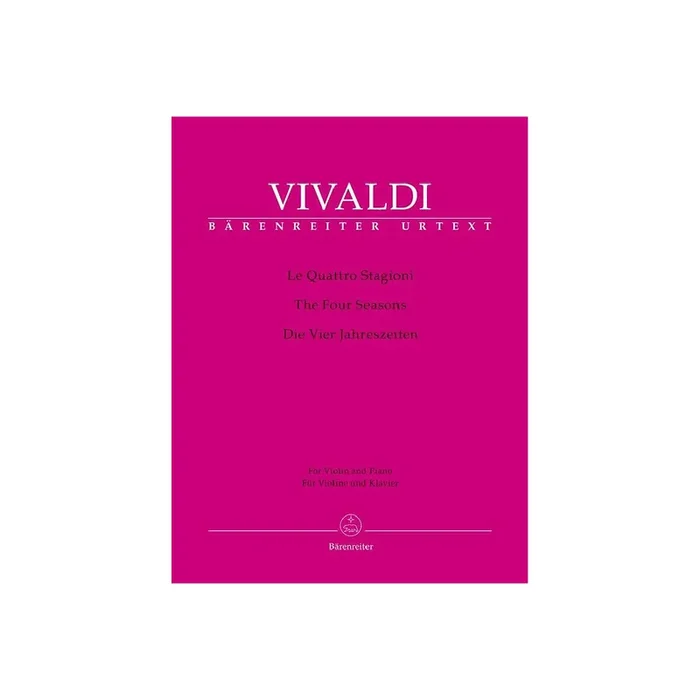 Die vier Jahreszeiten für Violine und Streicher