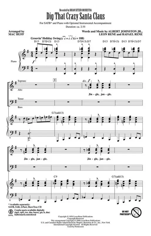 Dig That Crazy Santa Claus