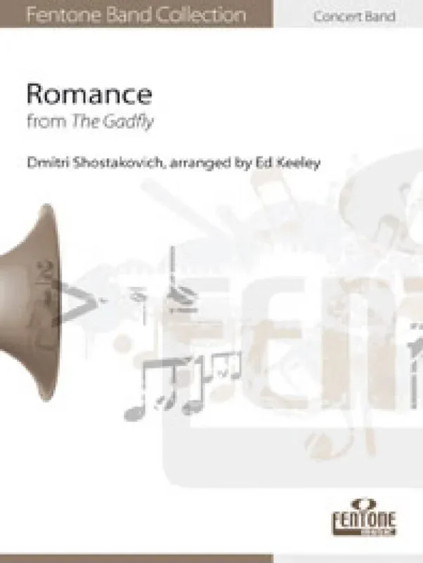 Dimitri Shostakovich Romance (Arr. Ed Keeley) Blasorchester mit Solo