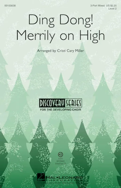 Ding Dong! Merrily On High (Arr. Cristi Cary Miller) Gemischter Chor mit Begleitung