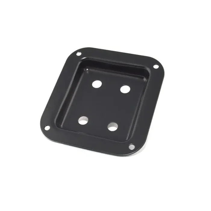 Dish punched for 4 jacks