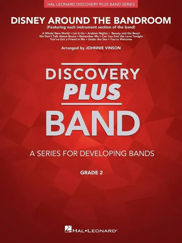 Disney Around the Bandroom (Arr. Johnnie Vinson) Blasorchester