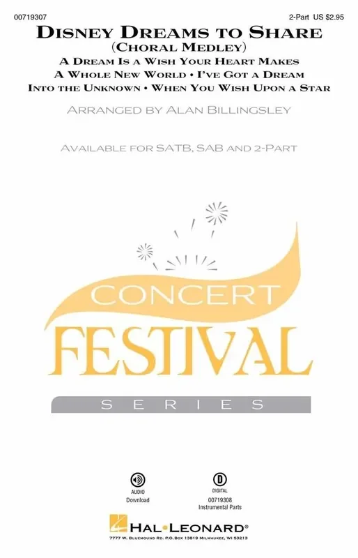 Disney Dreams to Share (Arr. Alan Billingsley) Frauenchor mit Begleitung
