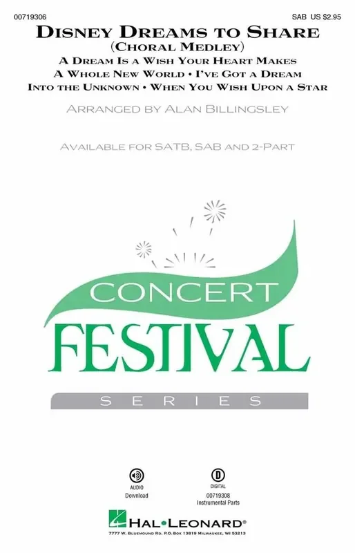 Disney Dreams to Share (Arr. Alan Billingsley) Gemischter Chor mit Begleitung
