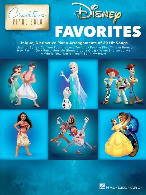 Disney Favorites – Creative Piano Solo Klavier Solo