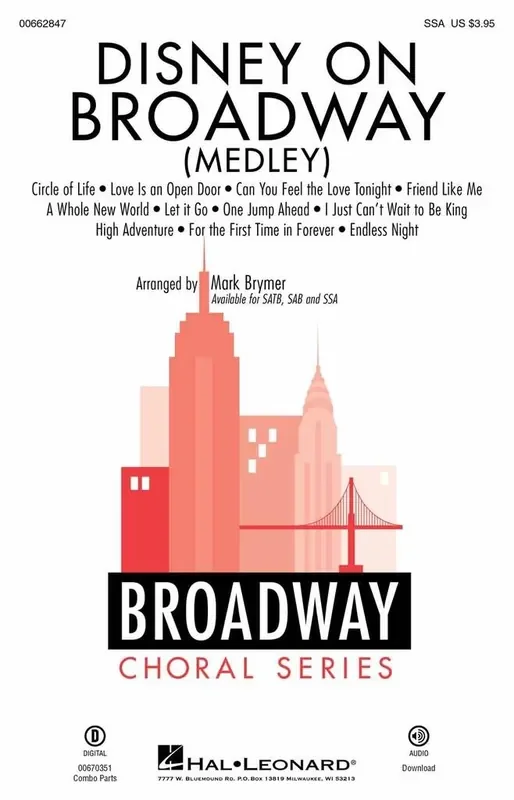 Disney on Broadway (Arr. Mark Brymer) Frauenchor mit Begleitung