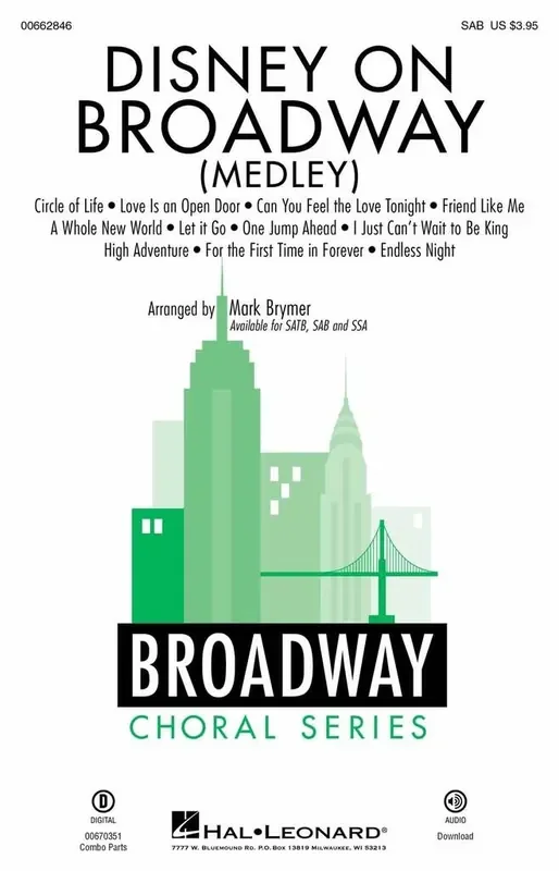 Disney on Broadway (Arr. Mark Brymer) Gemischter Chor mit Begleitung