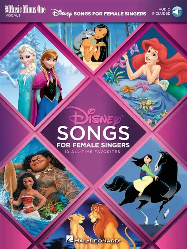 Disney Songs for Female Singers Gesang Solo