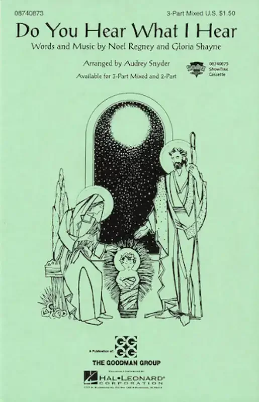 Do you hear what I hear? (Arr. Audrey Snyder) Gesang Solo