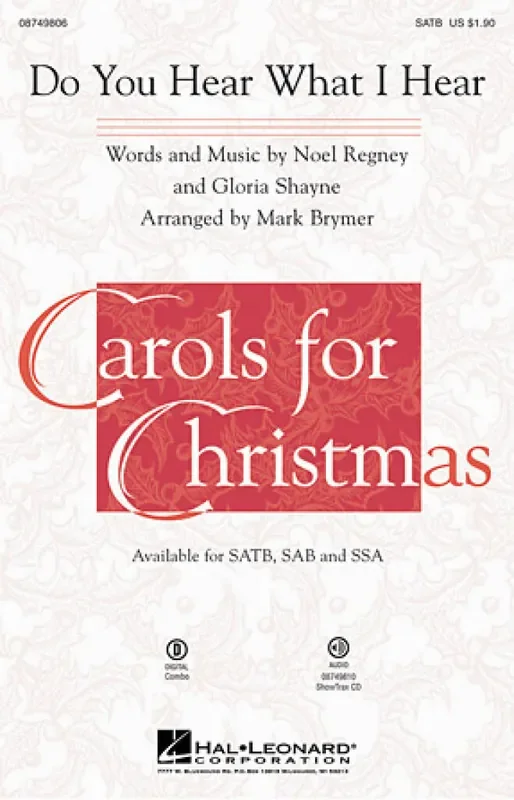 Do You Hear What I Hear (Arr. Mark Brymer) Frauenchor mit Begleitung