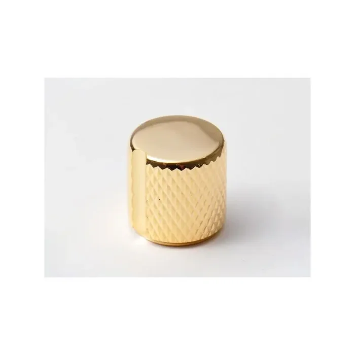 Dome Control Knob high, gold, 6,1mm