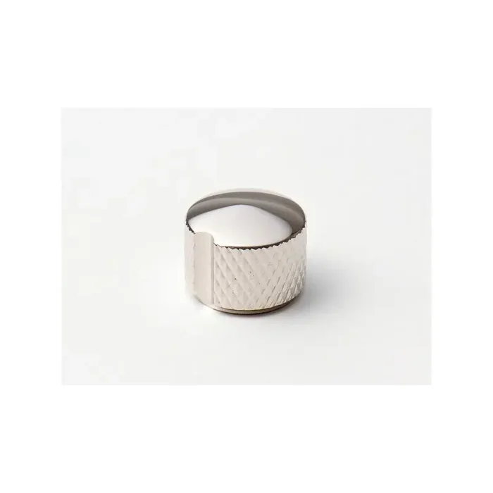 Dome Control Knob small, nickel, 6,1mm