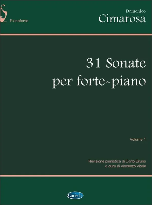 Domenico Cimarosa 31 Sonatas Vol. 1 (Vitale/Bruno) Klavier Solo