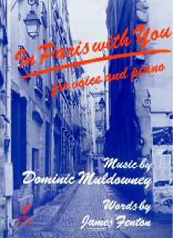 Dominic Muldowney In Paris with You Gesang mit Klavier