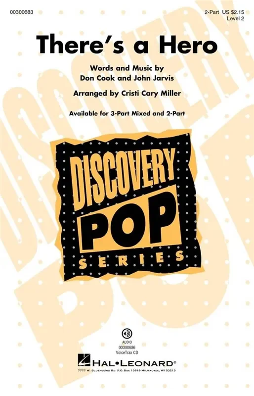 Don Cook There‘s a Hero (Arr. Cristi Cary Miller) Frauenchor mit Begleitung