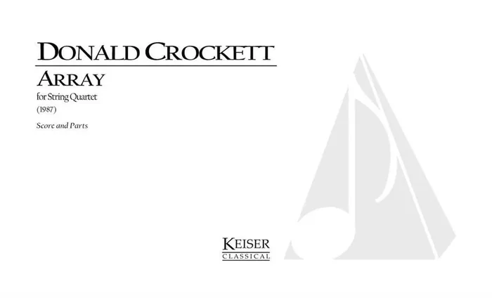 Donald Crockett Array Streichquartett