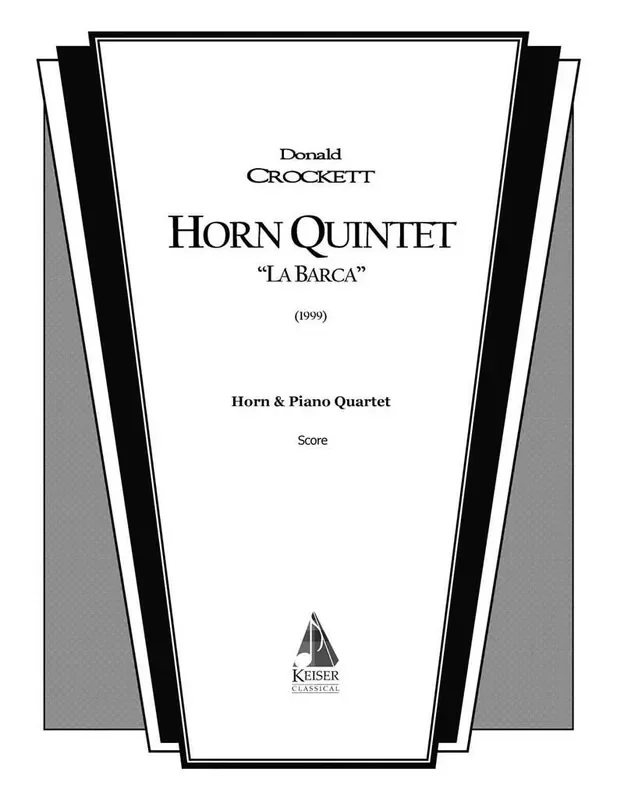 Donald Crockett Horn Quintet La Barca Cello Solo