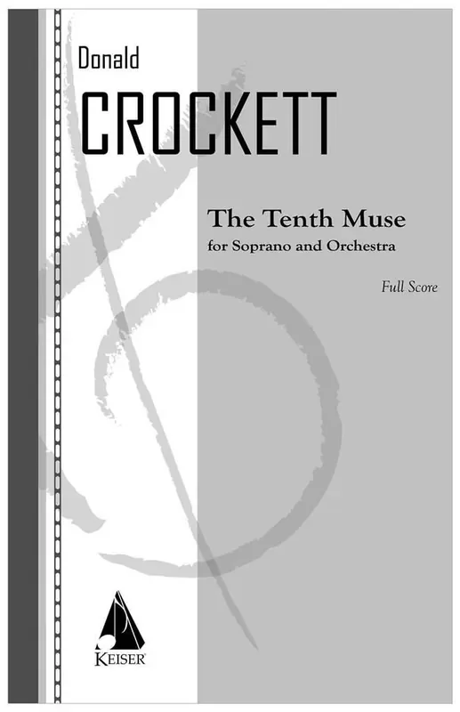 Donald Crockett The Tenth Muse Gesang mit sonstiger Begleitung
