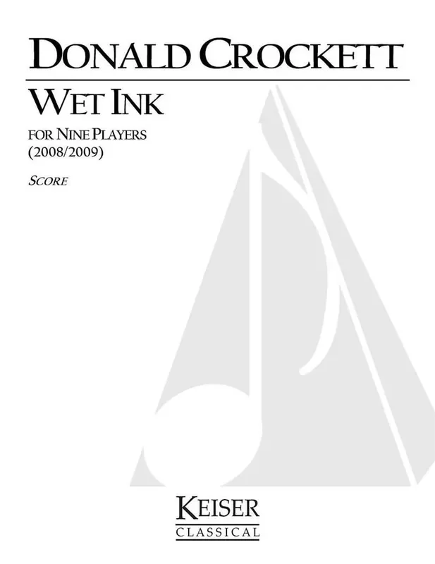 Donald Crockett Wet Ink for 9 Players