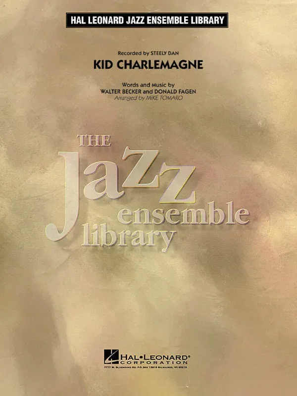 Donald Fagen Kid Charlemagne (Arr. Mike Tomaro) Jazz Ensemble